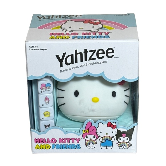Hello Kitty Yahtzee Dice Game Limited Edition NEW - Picture 3 of 10
